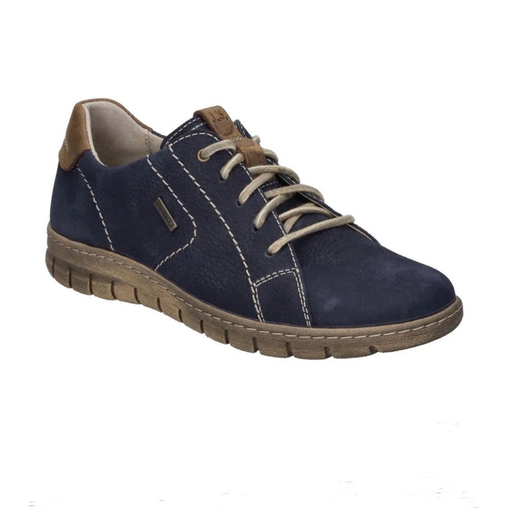 Josef Seibel Steffi 59 lether Blue Casual Shoes size 40